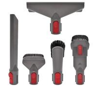 BUZIFU 5 Pezzi Accessori Aspirapolvere Compatibile con Dyson V7 V8 V10 V11 Spazzola per Polvere Antigraffio Raccordo di Ricambio per Aspirapolvere Set di Adattatori e Bocchette per Aaspirapolvere