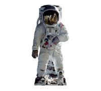 Buzz Aldrin Astronauta Lifesize Cartone Ritaglio Con Mini Luna Buggy Ritaglio
