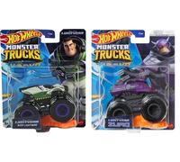 BUZZ LIGHTYEAR + ZURG Toy Story Hot Wheels Monster Trucks 1:64 auto pressofusa