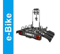Buzz rack e hornet 3 portabici da rimorchio 7 perni 3 bici compatibile con e bike nero