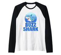 Buzz Shark Family Reunion Squad Nome Cognome Maglia con Maniche Raglan