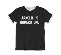 buzz shirts Arnold Is Numero Uno - Mens Organic Cotton Retro Vintage Fancy Dress T-Shirt As Worn By