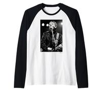 Buzzcocks Pete Shelley Live Parigi di Phil Nicholls Maglia con Maniche Raglan