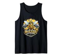 Buzzed & Strong Bee Honey Bilanciere Grafica Canotta