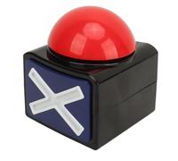 Buzzer di gioco, cicalini di risposta per game show con luce e allarme acustico, scatola di pulsanti, accessorio per concorsi di festa, quiz, buzzer got talent per gioco di lizie
