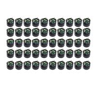 Buzzer piezo elettrico - Terminale Industrial Piezo Electronic Alarm Buzzer Attivo | Cicalino piezoppio elettromagnetico | 50 Tipo AC Buzzer Allarme | Buzzer Passivo Portatile di installazione Facile