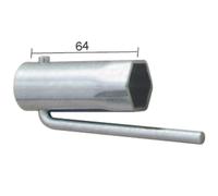 BUZZETTI Chiave esagonale pieghevole per candele da 21 mm per ciclomotori