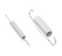 Buzzetti Coppia di molle per cavalletto Centrale, Argento