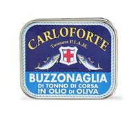 Buzzonaglia di tonno rosso di corsa in olio di oliva, 350 gr