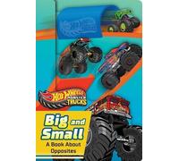 Buzzpop Hot Wheels: Big and Small: A Book about Opposites (a (Libro di cartone)