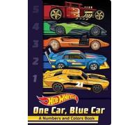 Buzzpop Hot Wheels: One Car, Blue Car: A Numbers and Colors B (Libro di cartone)