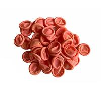 BUZZUFY Fingercots antistatico in lattice rosa orologiai taglia M 100pz