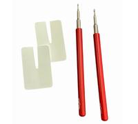 BUZZUFY MSA05.009, MSA70.004 - Leve per sollevamento a mano per orologio da tasca, 1,00 mm, strumento orologiaio, Rosso
