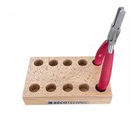 BUZZUFY Supporto in legno per 5 pinze per attrezzi da orologiai e gioiellieri