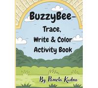 BuzzyBee-Trace, Write & Color Activity Book: Fun Tracing, Writing, and Coloring for Little Learners
