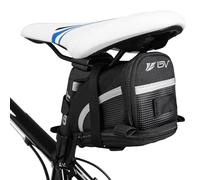 BV - Borsello da Bicicletta, con Fascia da sellino, Colore: Nero