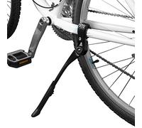 BV - Cavalletto posteriore in lega metallica regolabile in altezza, per montaggio su tubo, per bici da 24", 26" e 28", Nero