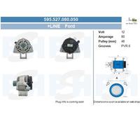 BV PSH Alternatore Generatore 80A 12V per Ford Focus Turnier 1.8 16V 2.0