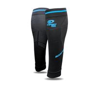 Bv Sport Booster Elite Evo2 Nero Azzurro - Calze Compressione Running Uomo S