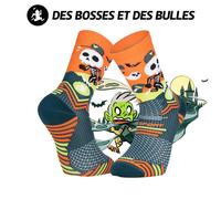 BV SPORT - Calza colorata Socquette Trail Ultra Collector DBDB Haloween - Ara...