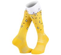 BV Sport - Calze di compressione - Chaussette Trail Compression Bière Blonde - Taglia L+ - Giallo