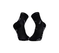 BV Sport Calze Trail Ultra Mid, Unisex-Adulto (IT, Numero, 36, 38, Regular, Regular, Nero/Grigio)