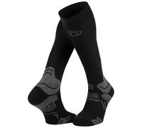 BV Sport - Calzini a compressione - Trek Compression GR Noir/Gris - Taglia M+ - Nero