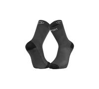Calze doppie BV sport SOCQUETTE DOUBLE GR ''HAUTE - MERINOS'' (ANTRACITE) 36-38