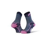 BV Sport Double Polyamide Evo - Calze da trekking, blu/rosa, 36-38