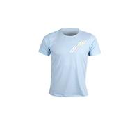 Bv sport light azzurro giallo maglia unisex a maniche corte