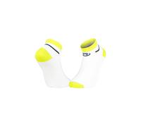 Calze BV sport SOCQUETTE LIGHT RUN ''COURTE'' (BIANCO/GIALLA) 36-38