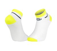 BV SPORT LIGHT RUN SOCKS WHITE YEL CALZINI RUNNING