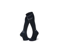 Bv sport run compression socks black grey