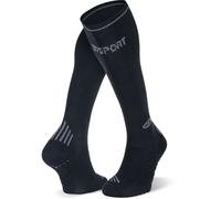 Bv sport run compression socks black grey