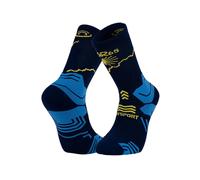 BV SPORT Trek Gr65 Compostelle High - Unisex - Blu / Giallo - Taglia 45/47- modello 2026