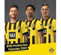 BVB Calendario 2023 Piccolo calendario per grandi fan: le stelle del Borussia Dortmund in un calendario da tavolo da mettere ogni mese.