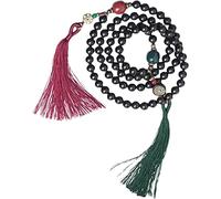 BVBFKSAA braccialetto con perline di legno, Bracciale Mala, con perline di preghiera Buddismo