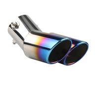 BVCFRDQ Terminale Scarico per Auto, per Nissan Qashqai J10 Qashqai J10 S Qashqai J11 Tubo di Scarico Posteriore Silenziatore Terminale in Acciaio Inossidabile,C