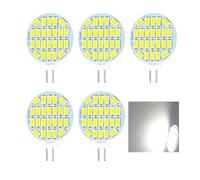 BVCL Lampadina LED G4, lampada LED G4, 3W equivalente a 25W alogena, AC/DC 12-36V 300lm, non dimmerabile, attacco bispina(Cold white 6000K,5pcs)