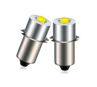 BVCL Lampadina LED P13.5S Ricambio per Torce, 3W 6-24V DC 200lm, Compatibile con Maglite/Ledlenser, Alta Efficienza Energetica(Warm white 3000K,2pcs)