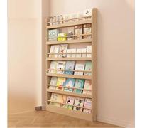 BVCL Libreria dietro la porta, scaffale stretto con 3-6 scomparti, antiribaltamento e salvaspazio for camera da letto, soggiorno, ufficio(6 floors,Width 90cm)