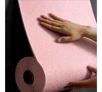 BVCL Pannelli Isolanti Termici Per Interni,Carta Da Parati Termica Isolante Per Pareti Interne, Schiuma Da 5mm/9mm,Materassino Isolante Impermeabile Per Pareti Polverose/Umide(Light pink,0.9X1500CM)