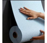 BVCL Pannelli Isolanti Termici Per Interni,Carta Da Parati Termica Isolante Per Pareti Interne, Schiuma Da 5mm/9mm,Materassino Isolante Impermeabile Per Pareti Polverose/Umide(Light blue,0.9X500CM)