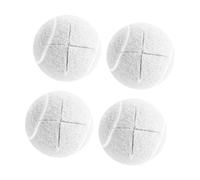 Bvdfgk 4 Pezzi Coprigambe Sedia Cappucci Piedi Tavolo Tennis Gomma Antigraffio Silenzioso Adatto a Case Vacanza Cucina Ambiente Lavorativo, Bianco