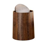 Bvdfgk Cestino per Rifiuti Effetto Legno, Contenitore per La Raccolta Differenziata, Moderno, Decorativo, per Bagno, Ufficio, Soggiorno, L