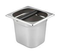 Bvdfgk Contenitore per Fondi di Caffè in Acciaio Inox, Accessorio Professionale per La Casa, Ampiamente Utilizzato, Pregevole Fattura, Ideale Come Regalo. Ce, L