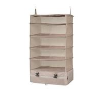 Bvdfgk Cubo Portaoggetti Da Appendere, Ripiani, Borsa Organizer, Borsa Portaoggetti, Organizer Da Viaggio Multiuso per Il, marrone, Quinto piano