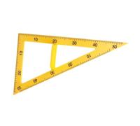 Bvdfgk Grande Righello per L'insegnamento Della Matematica, Strumento per Il Disegno Della Geometria Matematica, Sussidi per L'insegnamento, Triangolo di 60 gradi