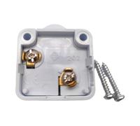 Bvdfgk Interruttore Porta Armadio Lampada Interruttore Automatico Controllo Luce Porta Struttura Pp Metallo Autochiudente Resistente Alta Temperatura Adatto, Bianco