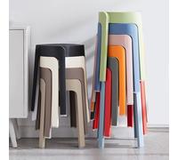 BVDHASDBT Sgabelli Da Cucina Impilabili, Sedie For Sala Conferenze, Ampliano La Superficie Di Seduta, For Isola Cucina, Negozio, Bar, Sala Da Pranzo(Khaki)